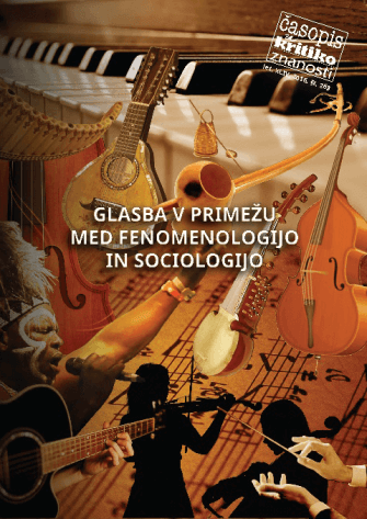 Številka 263 - Glasba v primežu med fenomenologijo in sociologijo