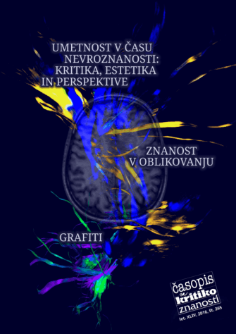 Številka 265 - Umetnost v času nevroznanosti: kritika, estetika in perspektive / Znanost v oblikovanju / Grafiti