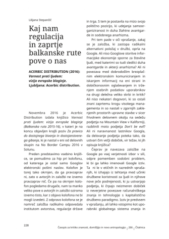 Kaj nam regulacija in zaprtje balkanske rute pove o nas
